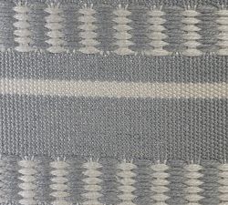 Open Box: Canaan Recycled Yarn Outdoor Pouf