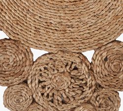 Circular Hand-Braided Jute Table Runner