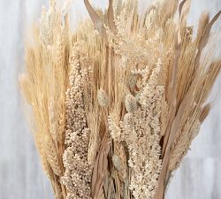 Dried Fall Grain Wheat Stack