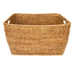 Tava Handwoven Rattan Family Basket