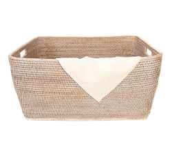 Tava Handwoven Rattan Family Basket