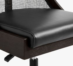 Bennett Leather Swivel Desk Chair