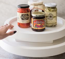 Open Box: Handmade Reclaimed Pine Nesting Lazy Susan
