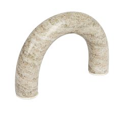 Variegated Marble Arch Decorative Object
