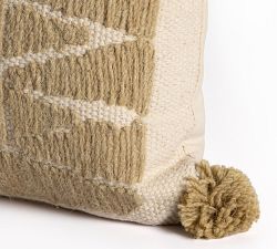 Aleta Embroidered Lumbar Pillow