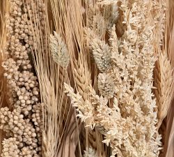Dried Fall Grain Wheat Stack