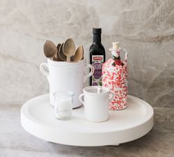 Open Box: Handmade Reclaimed Pine Nesting Lazy Susan