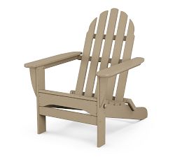 Pottery Barn x Polywood Folding Outdoor Adirondack