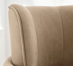 Modern Farmhouse Fully Leather Armchair
