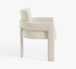 Modern Farmhouse Fully Upholstered Armchair