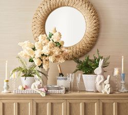 Ceramic Woven Cachepots