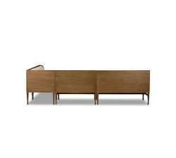 Montana Oak Dining Banquette (113")