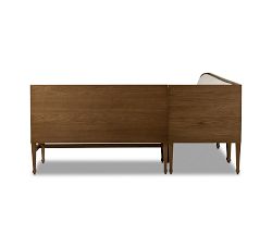 Montana Oak Dining Banquette (113")