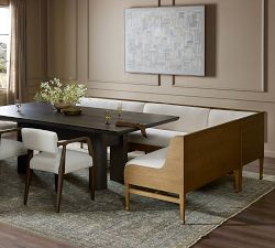 Montana Oak Dining Banquette (98") - Thumbnail 3