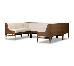 Montana Oak Dining Banquette (101")