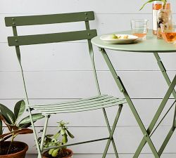 Fermob Metal Round Outdoor Bistro Table (24&quot; - 38&quot;)