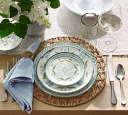 Capitola Woven Charger Plates - Set of 4