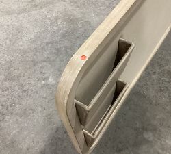 Open Box: Aptos Org System, Pinboard with Shelf - Sandwash