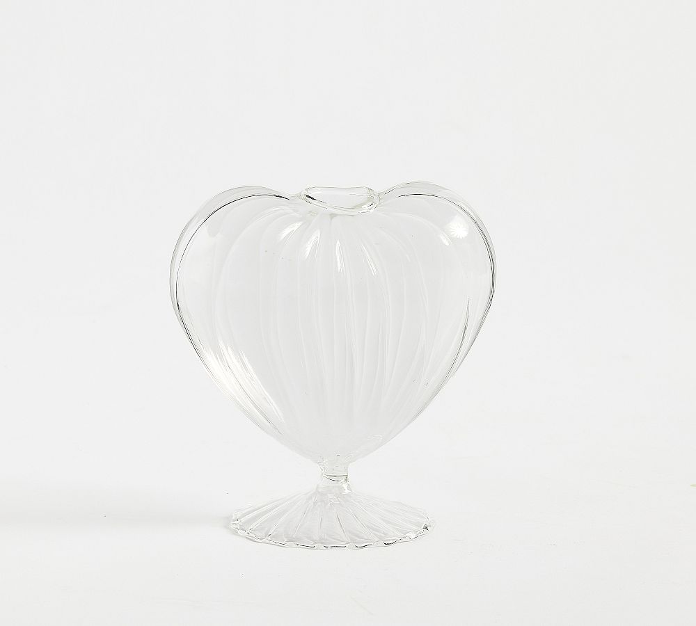 Heart Glass Vase