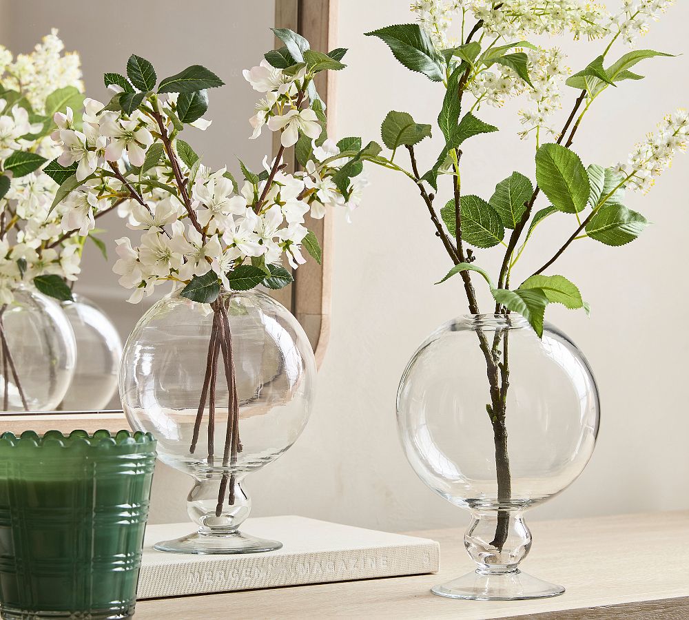 Glass Orb Vase