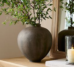 Matte Brown Vase