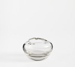 Round Glass Candle Holder