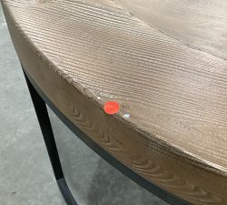 Open Box: Malcolm Round Nesting Coffee Table, 40&quot; Diam. - Glazed Pine