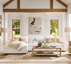 Lila Woven Bone Inlay Floor Lamp (58")