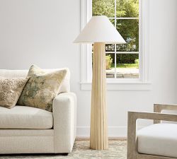 Anders Rustic Floor Lamp (54")