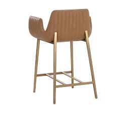 Blair Faux Leather Counter Stool