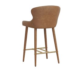 Paysen Faux Leather Counter Stool