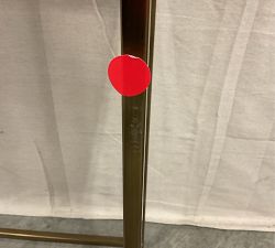 Open Box: Delaney Marble Console Table (36&quot;) - Brass