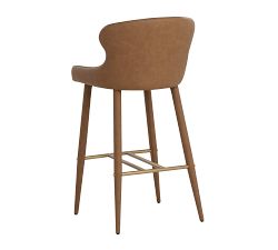 Paysen Faux Leather Barstool