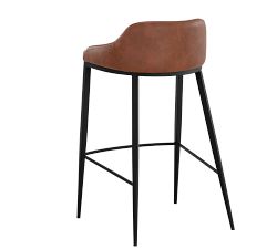 Evanna Faux Leather Barstool