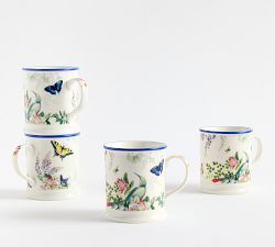 Meadow Stoneware Mugs - Set of 4