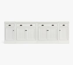 Aubrey Storage Cabinet Console with Drawers (108")