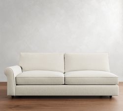 Build Your Own PB Comfort Roll Arm Sectional