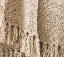 Dreamy Handwoven Fringe Throw