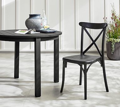 Open Box: Lucia X-Back Dining Chair | Pottery Barn