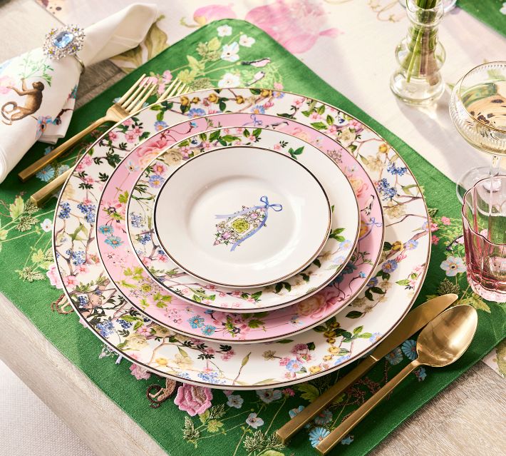 Cynthia Rowley Midsummer Night's Dream Salad Plates - Set of 4