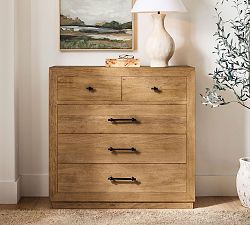Oakleigh 5-Drawer Tall Wide Dresser (47")