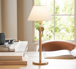 Sherman Metal Adjustable Reading Table Lamp (18")