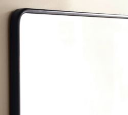 Vintage Rounded Rectangular Mirror