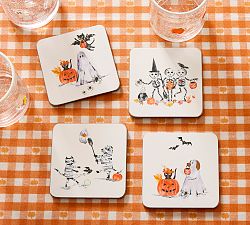 Doug &amp; Friends Coasters - Mixed of 4