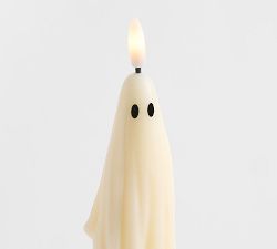 Flameless Ghost Taper Candle