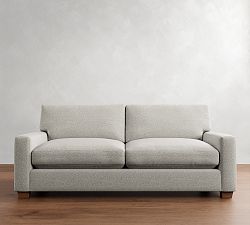 Open Box: PB Comfort Modern Square Arm Sofa (62&quot;-118&quot;)