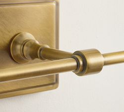 Pearson Glass Double Sconce (15&quot;)