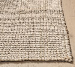 Open Box: Chunky Wool Jute Rug