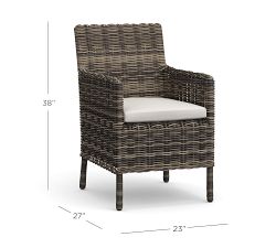 Get the Look: Abbott Concrete &amp; Acacia Chunky Leg Outdoor Dining Table + Huntington Chair