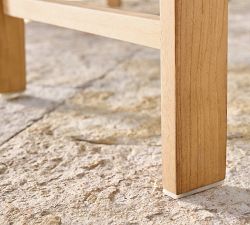 Get the Look: Malibu Teak Grand Outdoor Dining Table + Chair